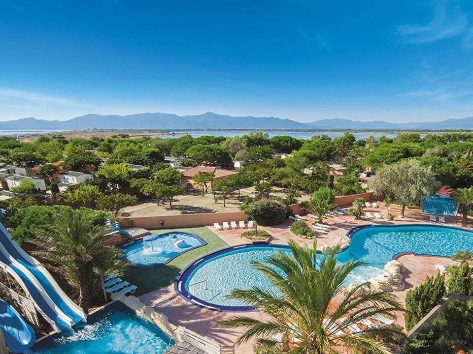 Mobil Home Camping Mar Estang 4* Canet-en-Roussillon Buitenkant foto