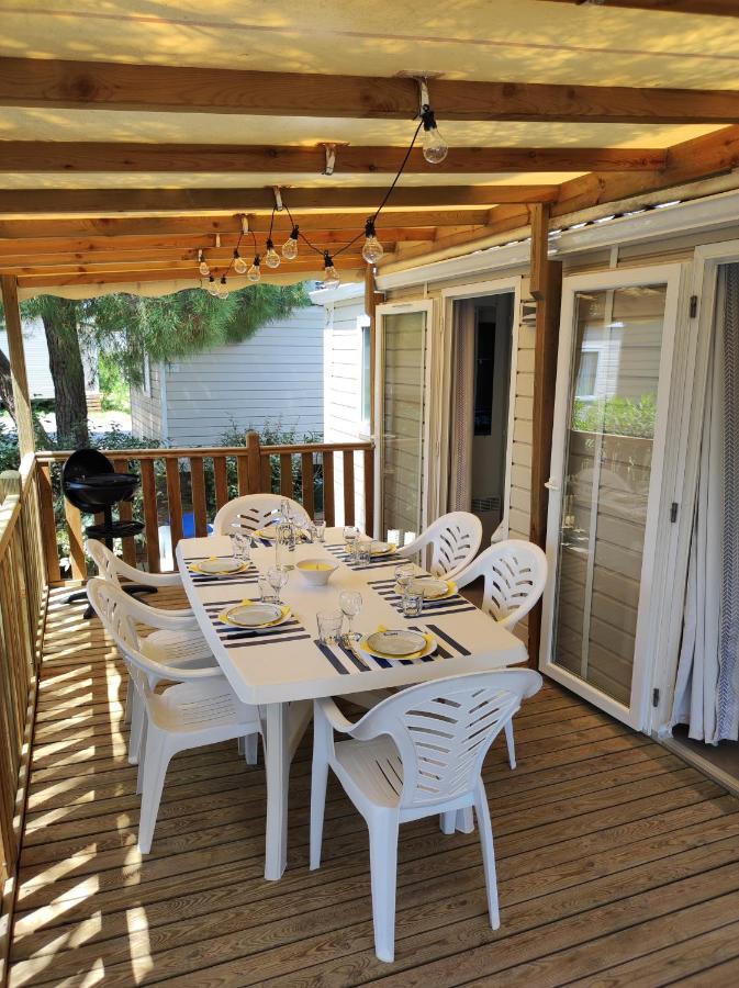 Mobil Home Camping Mar Estang 4* Canet-en-Roussillon Buitenkant foto