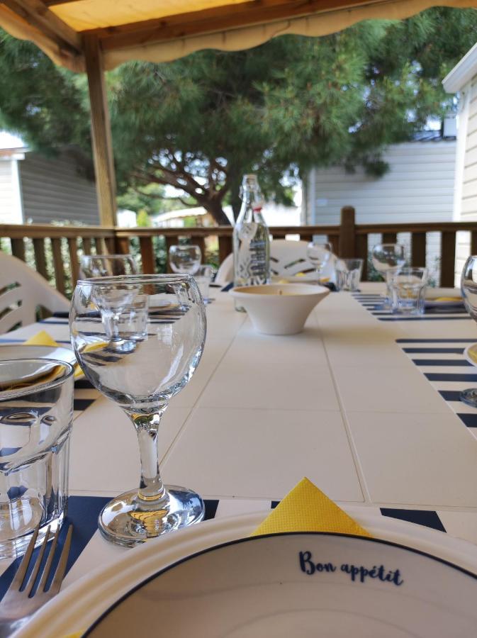 Mobil Home Camping Mar Estang 4* Canet-en-Roussillon Buitenkant foto