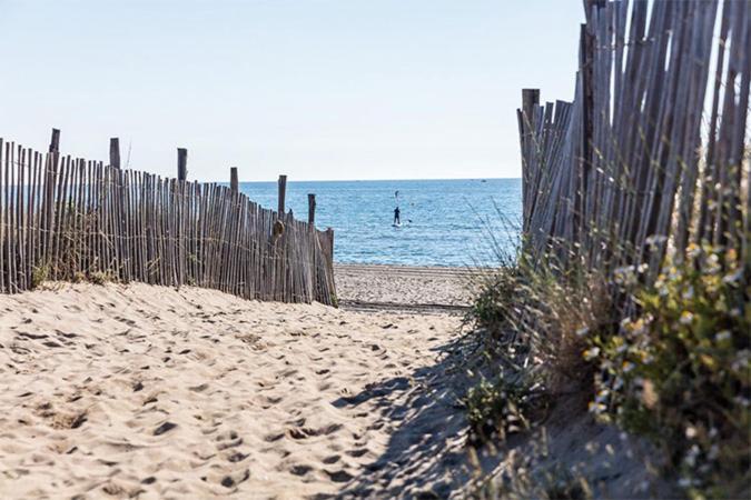 Mobil Home Camping Mar Estang 4* Canet-en-Roussillon Buitenkant foto